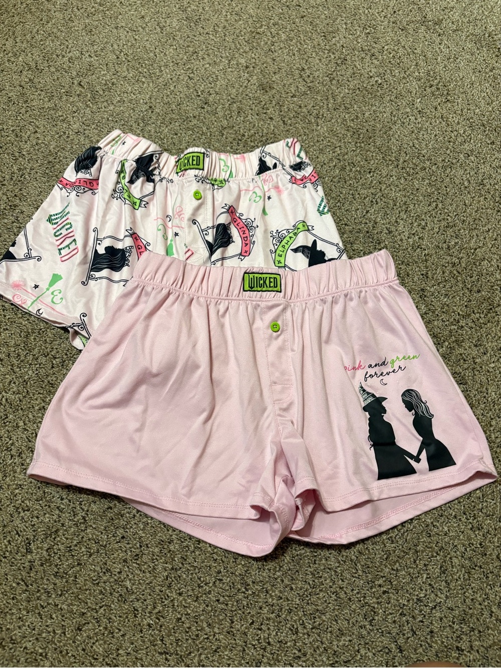 Wicked Women's Pink Sleep Shorts - Pink